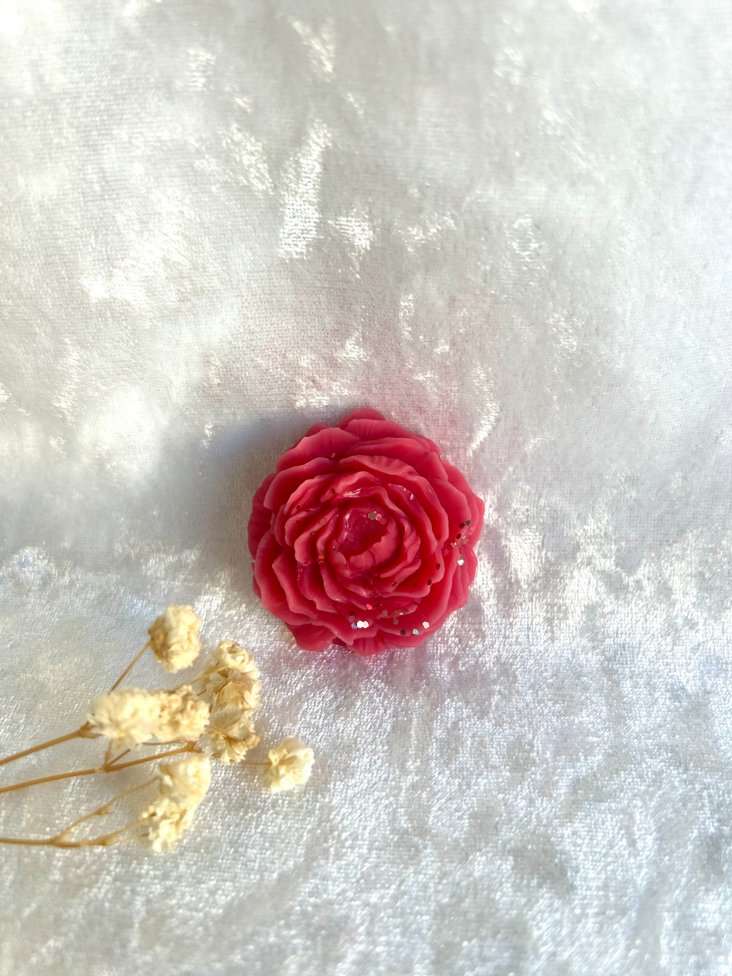 SPECIAL OCTOBRE ROSE Fondant parfumé pivoine pailleté fleur de cerisier
