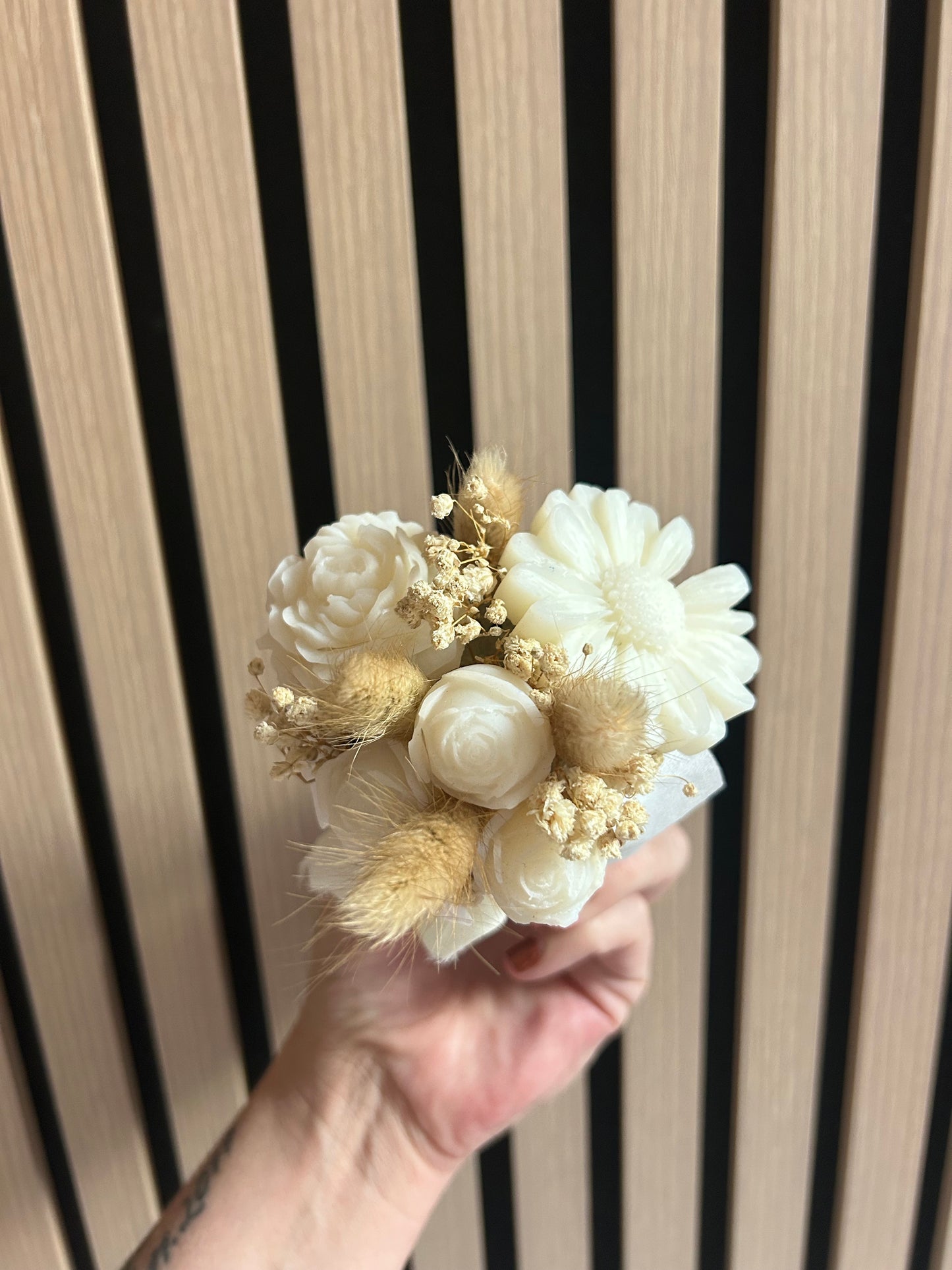 Bouquet petit format parfum Fleur de coton