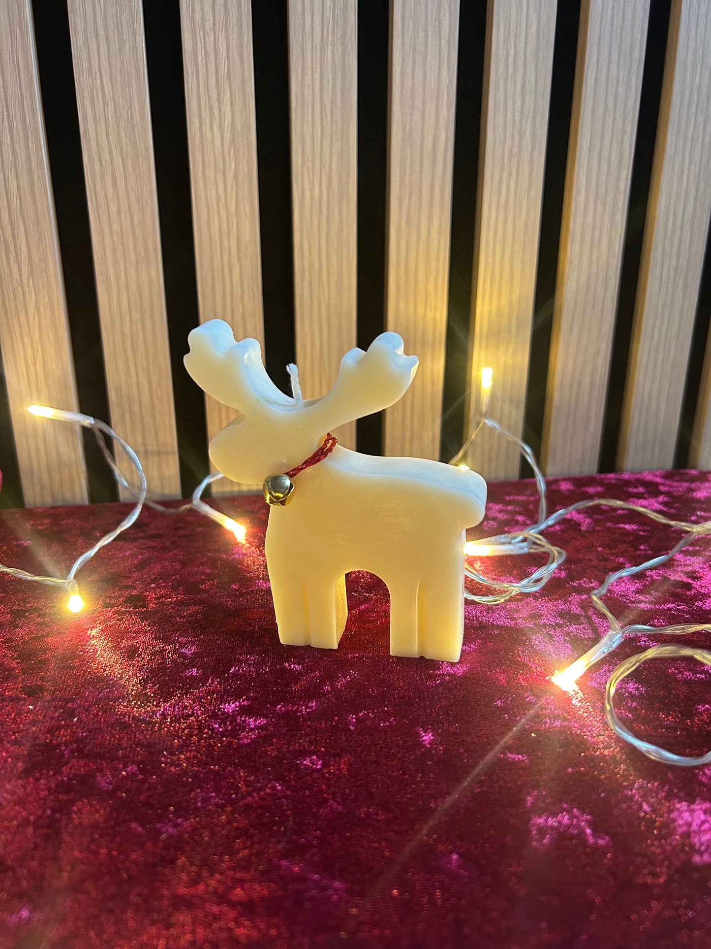 Bougie décorative parfumée – Renne de Noël