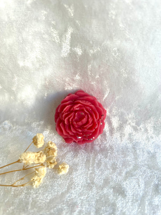 SPECIAL OCTOBRE ROSE Fondant parfumé pivoine pailleté fleur de cerisier