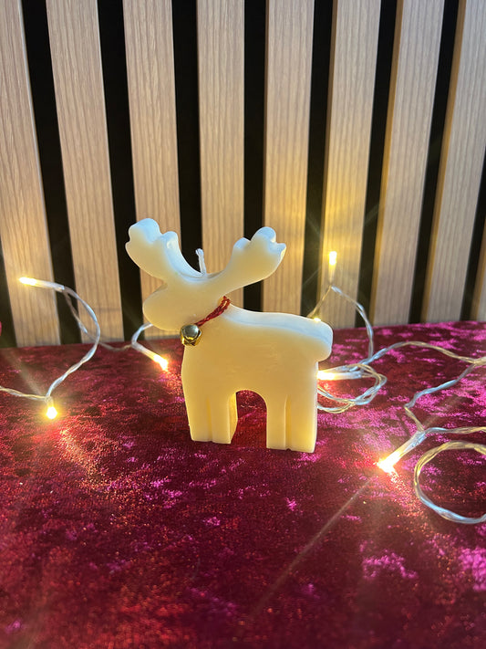 Bougie décorative parfumée – Renne de Noël