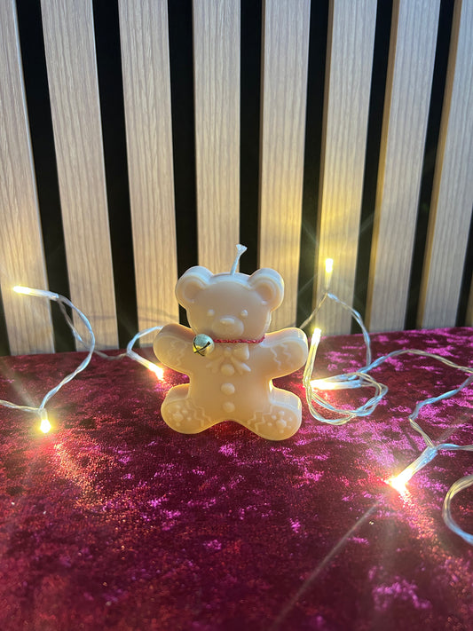 Bougie décorative parfumée – Ourson d'hiver