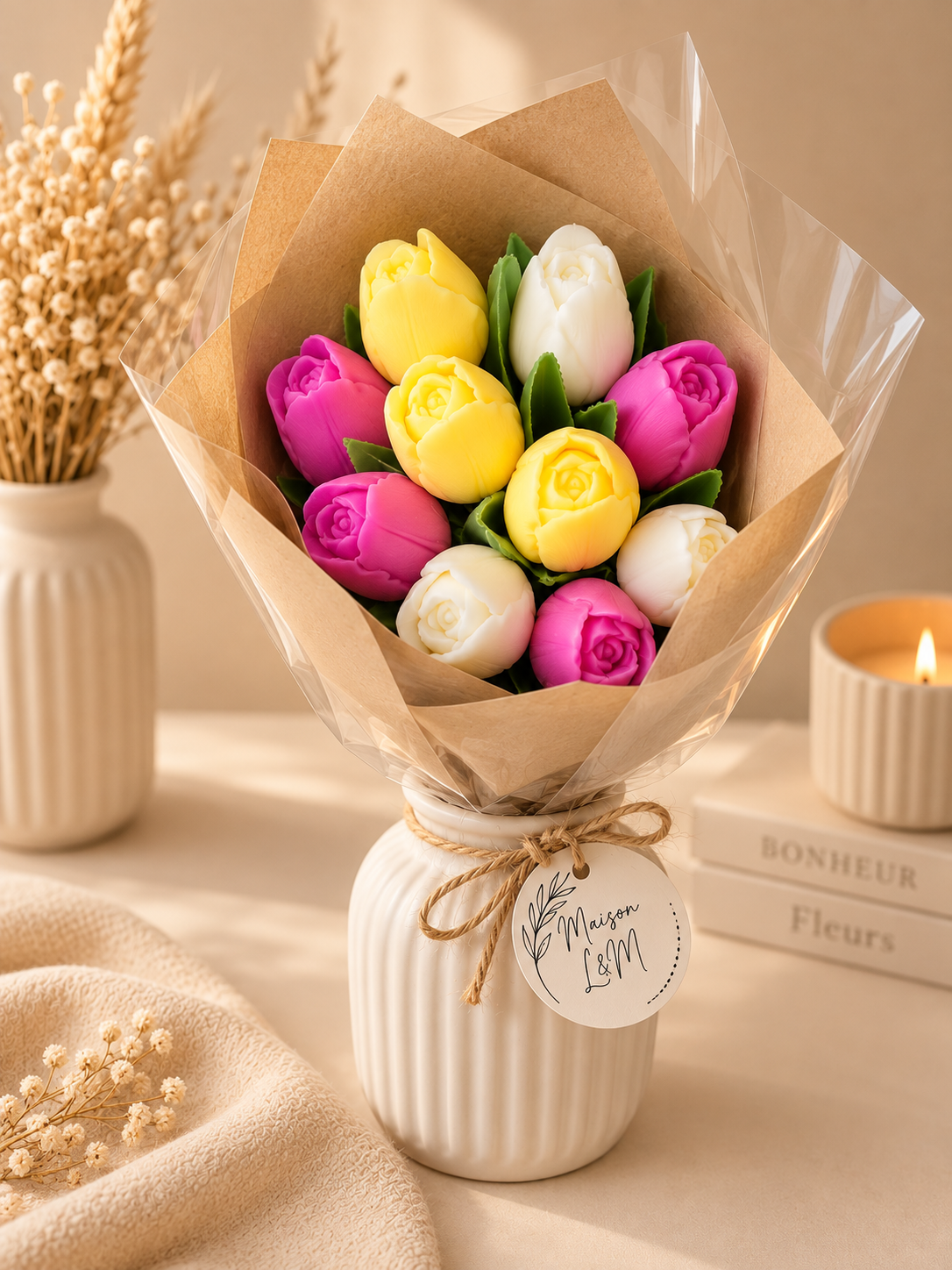 🌷 Bouquet de tulipes